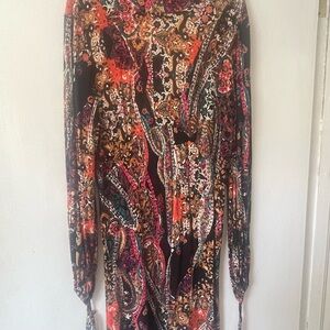 Free People Open Back Mini Dress